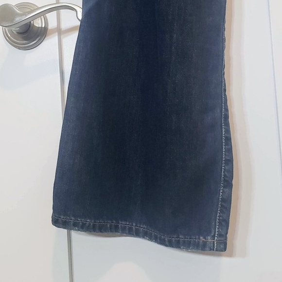 Lucky Brand Jeans 36X33 Button Fly Slim Bootleg 100% Cotton Style 7M10781 Fading - Picture 12 of 16